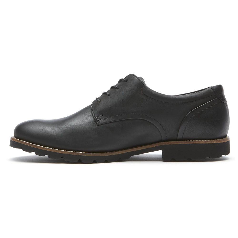 Rockport Oxfords For Mens Black - Sharp & Ready Colben - MF9137824